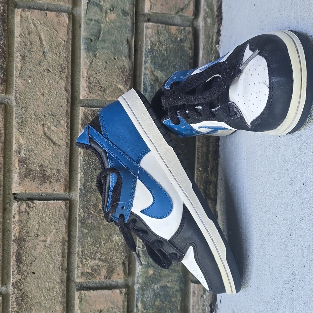 Kids Nike Dunks Industrial blue